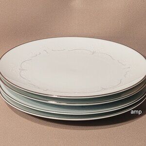 Noritake Whitebrook 6441 (Lot of 4) Salad Plates (8 1/4") PERFECT!